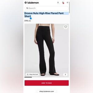 Lululemon Groove Pants
